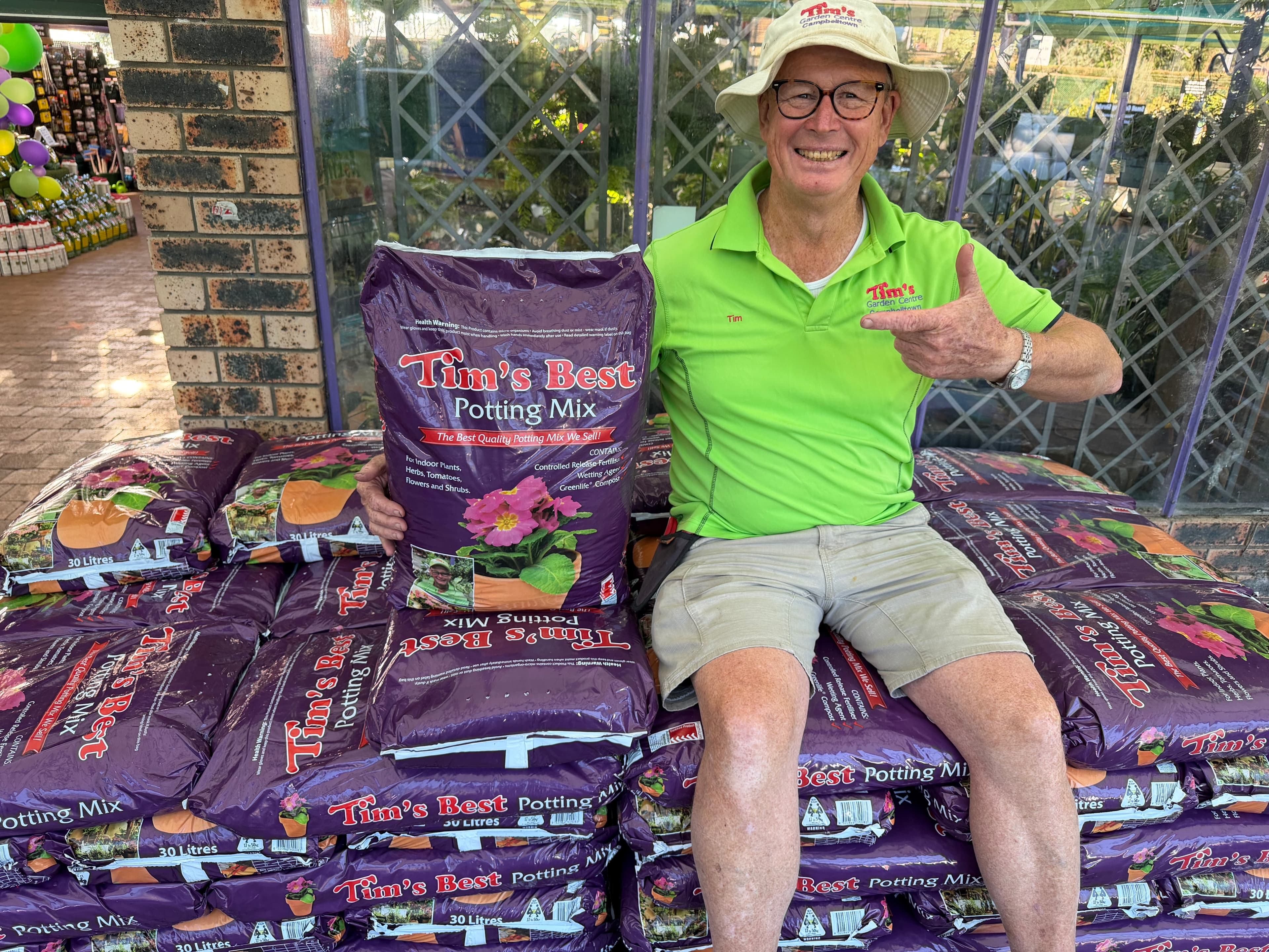 Tim's Garden Centre nursery in Campbelltown